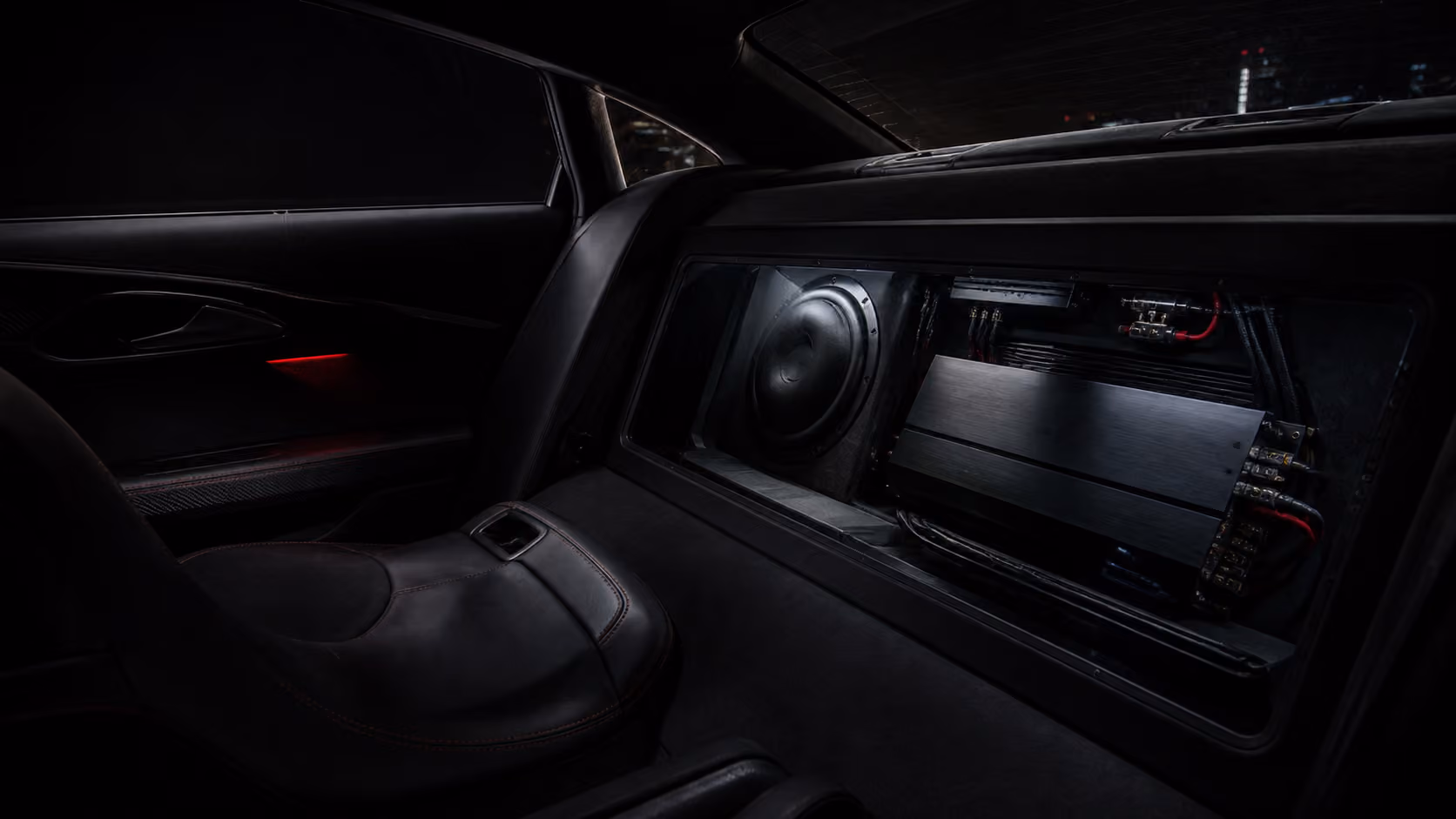 Car dashboard and audio system, project imagery for Car Audio Innovations